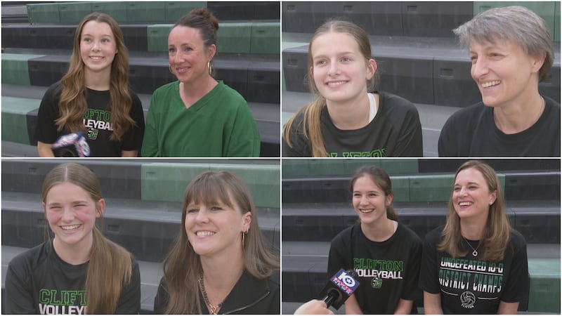 Four pairs of mothers and daughters have all played volleyball for the Lady Cubs under Head...
