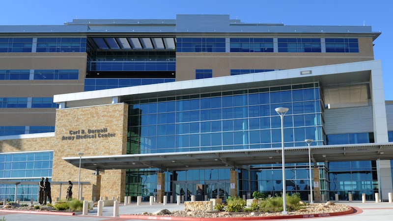 The Carl R. Darnall Army Medical Center on post at Fort Hood, Texas.