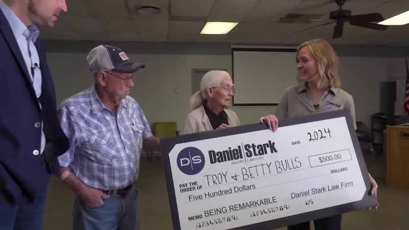 This week's Be Remarkable takes us out to Troy City Hall, where a couple in their 80s serves...