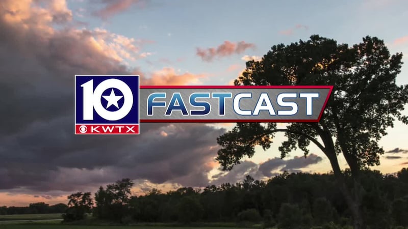 partly cloudy clearing tree shadow cold front