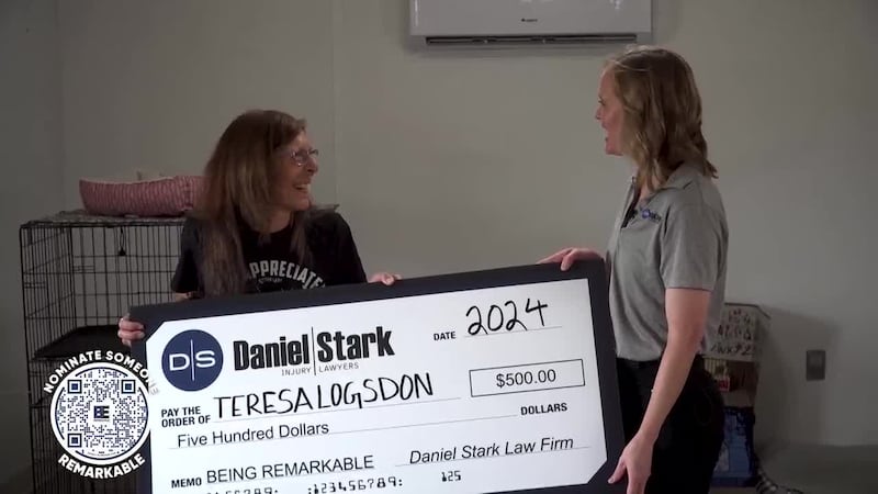 This week's Be Remarkable takes us out to Lampasas, where a wonder woman has single handedly...