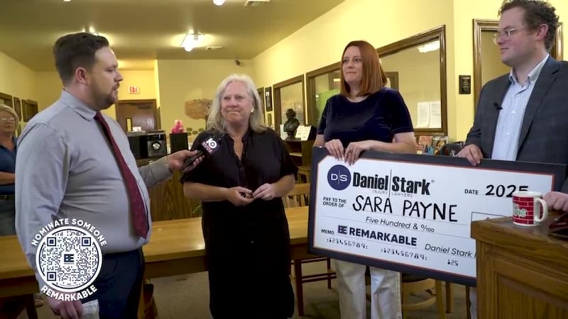 Our next Be Remarkable take us to Marlin, where we had the great pleasure to meet Sara Payne...