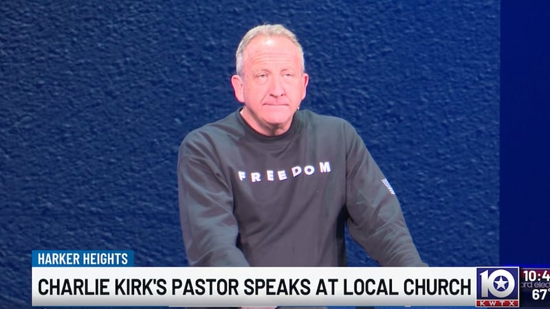 Charlie Kirk's Pastor and co-chair speaks at Harker Heights church