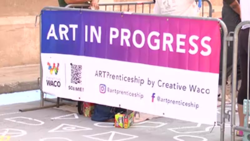 Creative Waco hosts 2025 ArtPrenticeship Community Paint Day