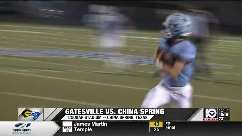 Gatesville vs. China Spring