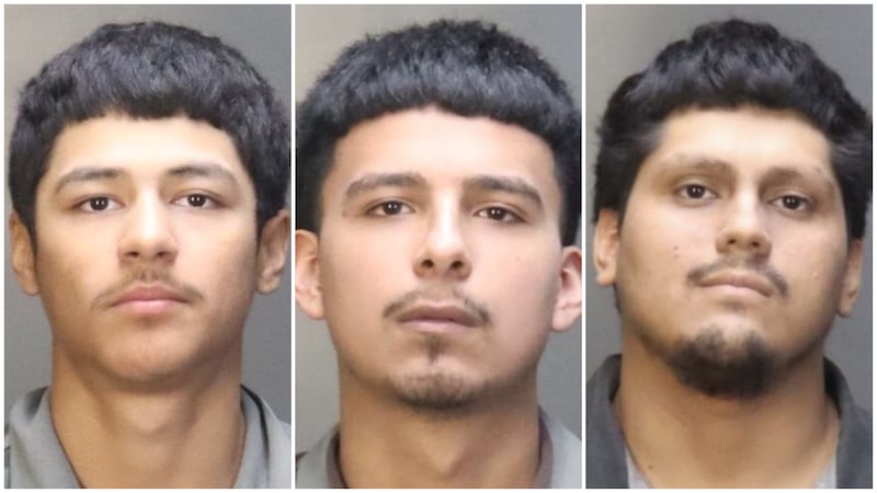 LEFT TO RIGHT:  Alexis Rosas, John Phillip Ramirez, Andres Sanchez