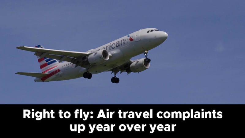 Right to fly: Air travel complaints up year over year