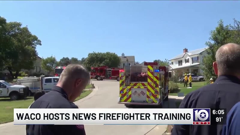 Waco hosted new firefighter training