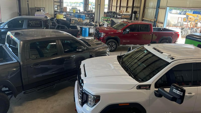 Five stolen Ford F250′s have been found in Waco.