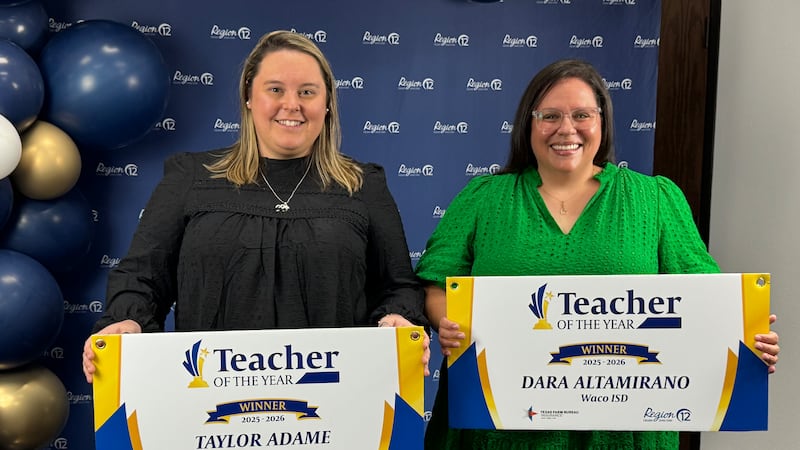 ESC Region 12 honors teachers of the year