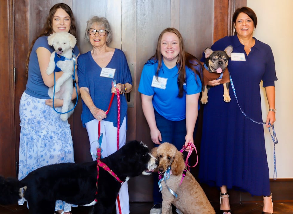 145 ladies who have joined the Guardian Angel Society were on hand.