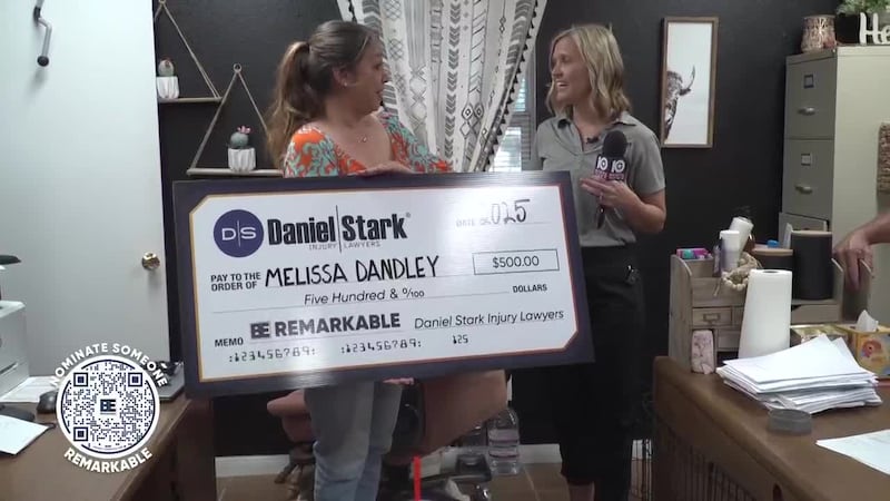 Our next Be Remarkable takes us to Lampasas where we had the great joy of meeting Melissa...