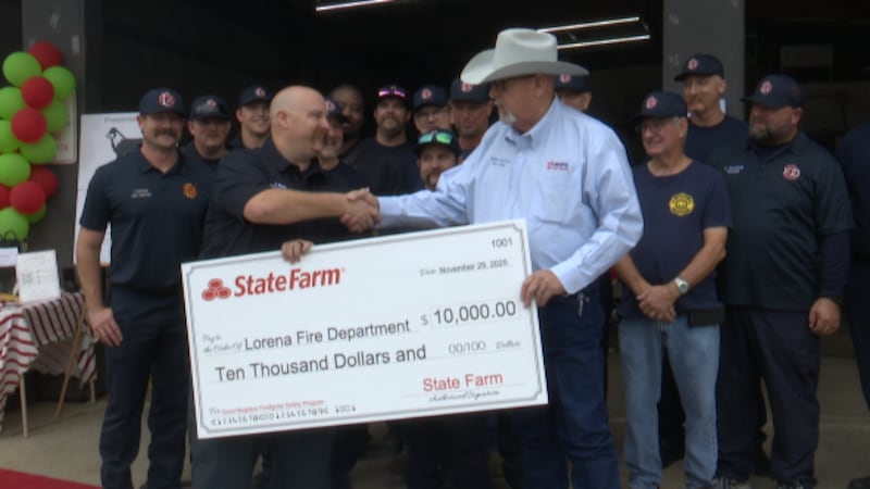 Lorena Volunteer Fire Department awarded $10,000 national grant