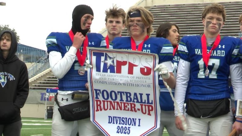 A breakout year for the Vanguard Vikings ended in a 54-18 loss to Pasadena First Baptist...