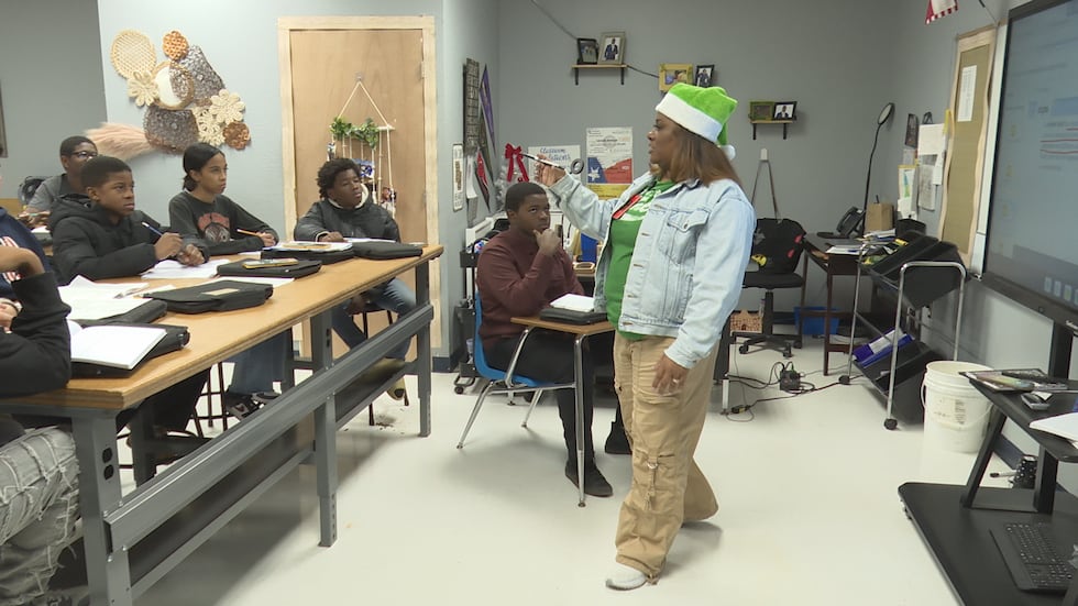 A teacher at Chilton ISD instructing students. High performing math and reading teachers at...