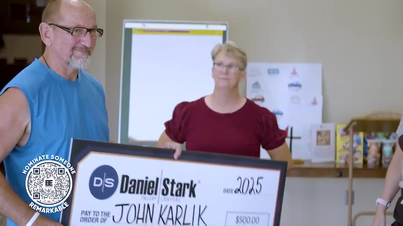 Our next Be Remarkable takes us out to Killeen, where we met John Karlik.