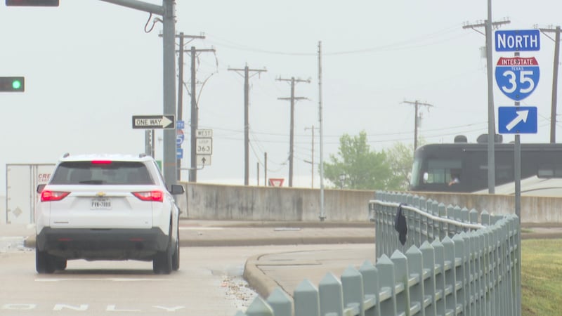 I-35 in Temple, Texas