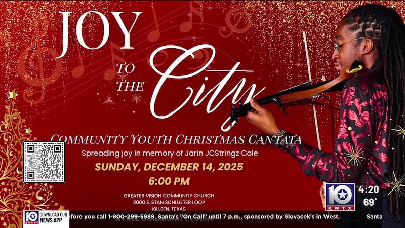 A community comes together to honor beloved local musician Jarin "JC Stringz" Cole at the 'Joy...
