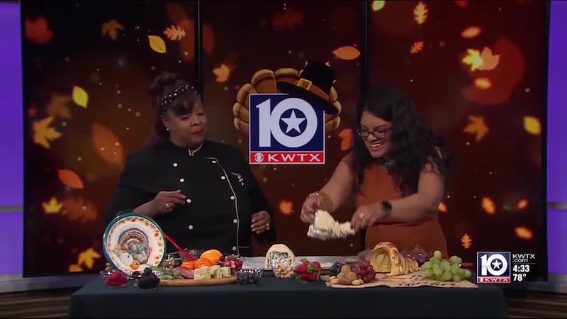 Cooking with Ke'Sha on KWTX@4: Chef Heir's Cornucopia Charcuterie. - 11.13.24