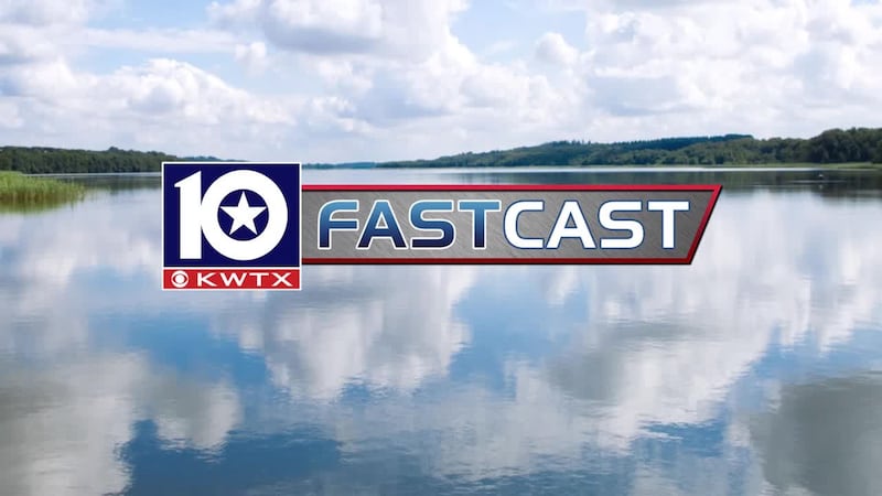 fastcast lake partly cloudy skies