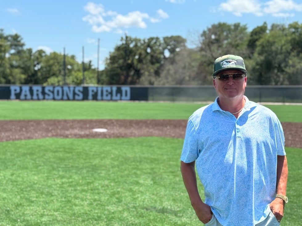Stuart Parsons, owner of Parsons Roofing and the Parsons Sports Ranch in Clifton, Texas