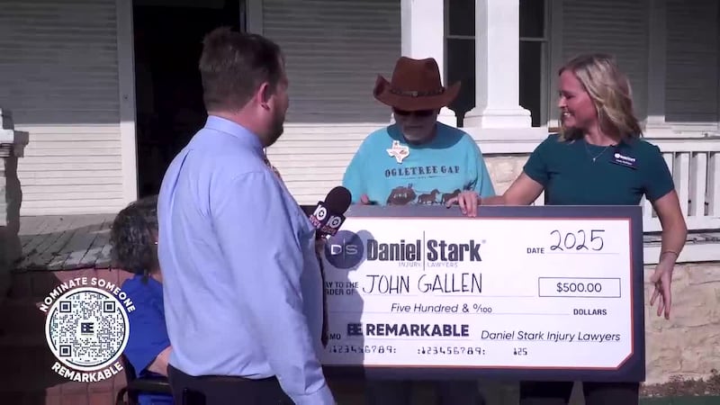 Our next Be Remarkable takes us to Copperas Cove where we had the pleasure to meet John Gallen.