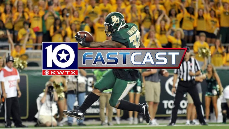 fastcast Baylor football sports sport McLane stadium bears helmet team
