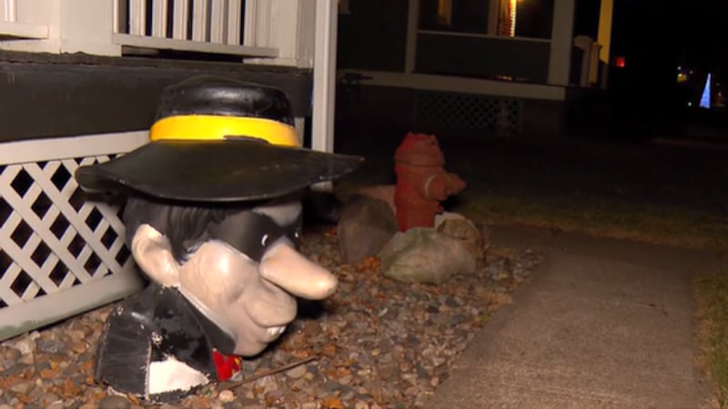 A Hamburglar state was recovered after being stolen.