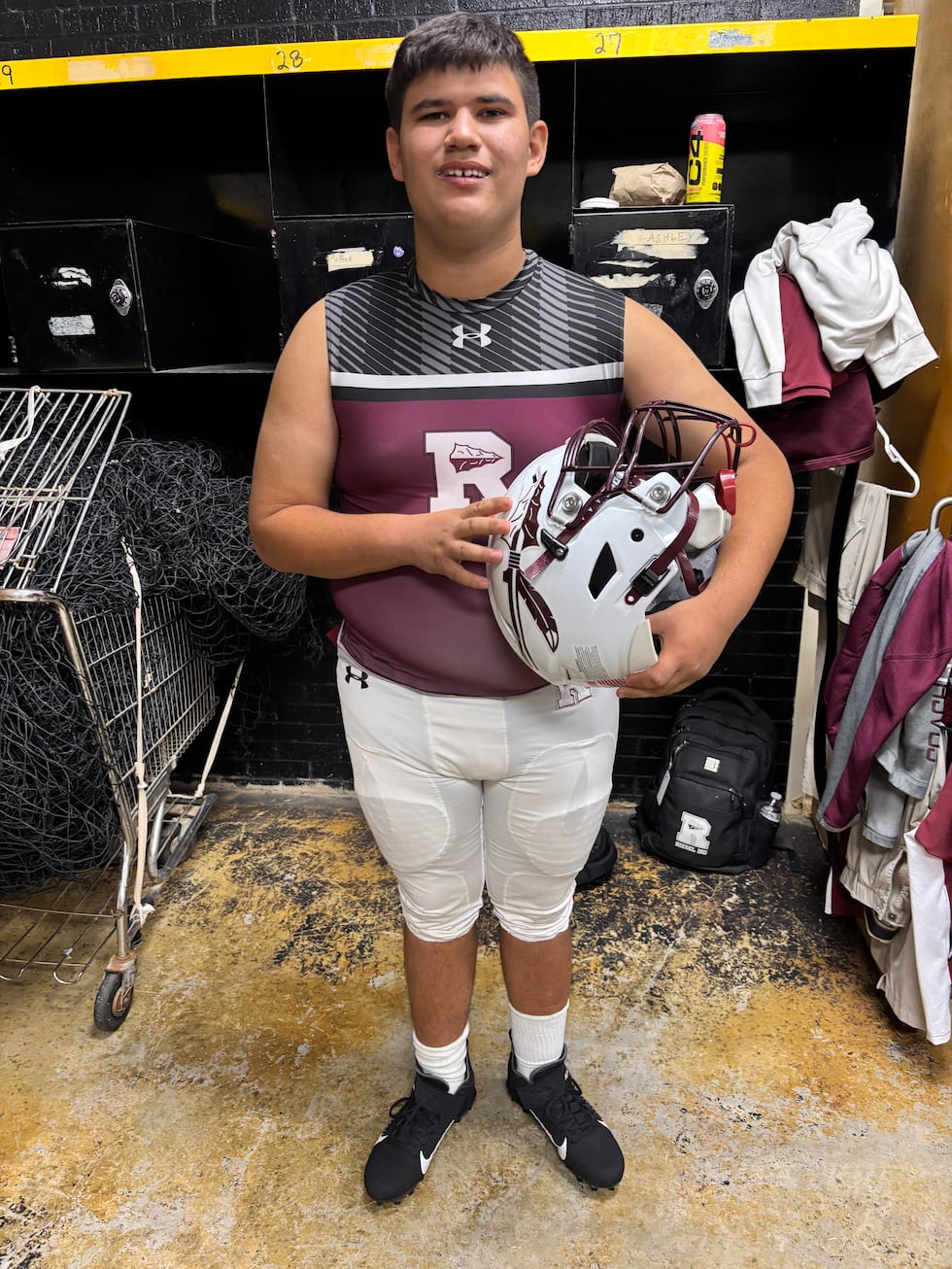 The Riesel Indians even made sure that 10th grade life skills student CJ Rodriguez, who is...