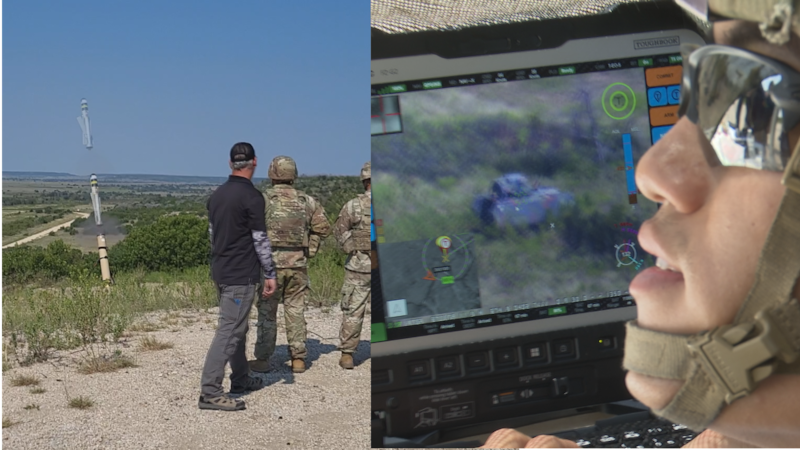 Fort Hood soldiers train on new drone missile system
